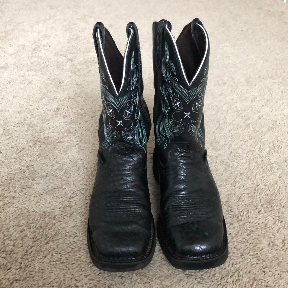 Black Justin Boots